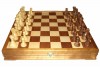 Шахматы классические стандартные деревянные утяжеленные (высота короля 3,50