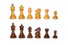 Шахматы классические стандартные деревянные утяжеленные (высота короля 3,50